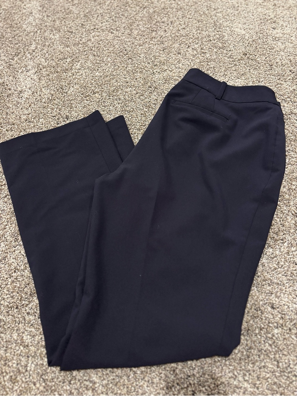 Worthington Women's Blue Curvy Fit Dress Pants